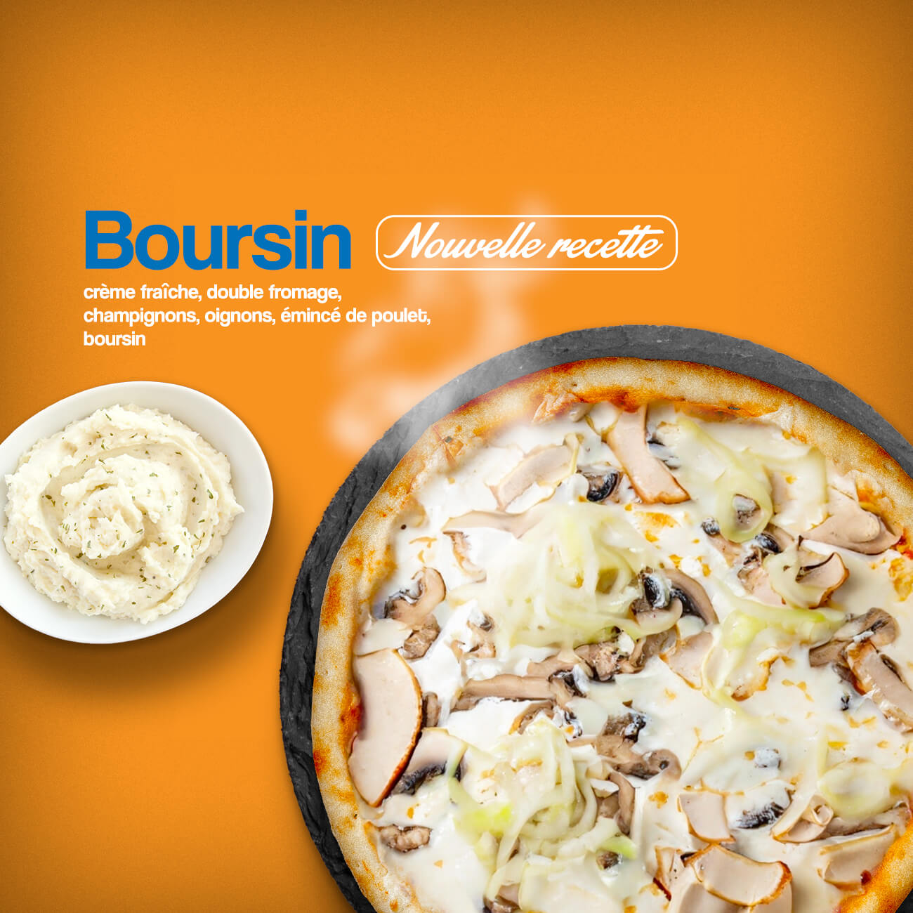 Pizza La Boursin
